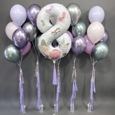 Набор шаров № 250 "Как не думать о тебе" - Шары и праздники