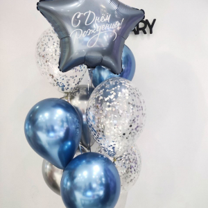 Набор шаров №25 " С днём рождения" - Шары и праздники