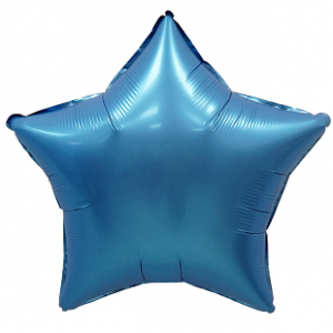 Фольгированная звезда мистик синий - Шары и праздники