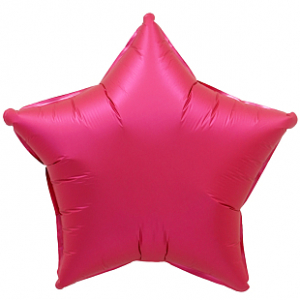 Фольгированная звезда мистик фуксия - Шары и праздники