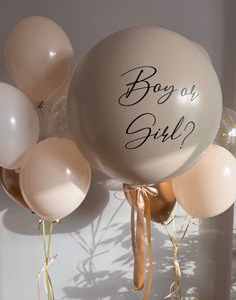 Набор шаров № 30 "Гендерный шар с двумя фонтанами" - Шары и праздники