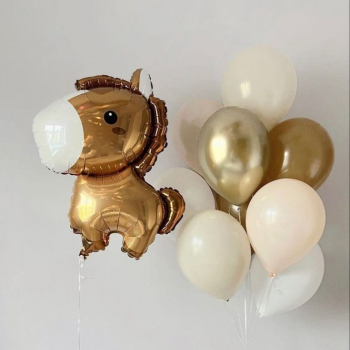Набор шаров "Кремовая лошадка" - Шары и праздники