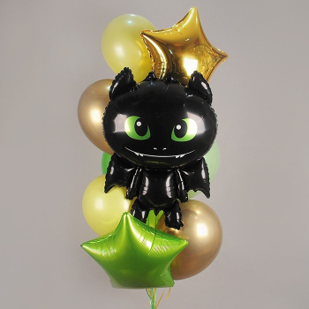 Набор шаров №24 "Летучий дракоша" - Шары и праздники