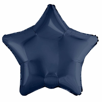 Фольгированная Сапфир звезда - Шары и праздники