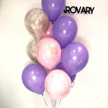 Набор шаров № 34 " Лиловый" - Шары и праздники