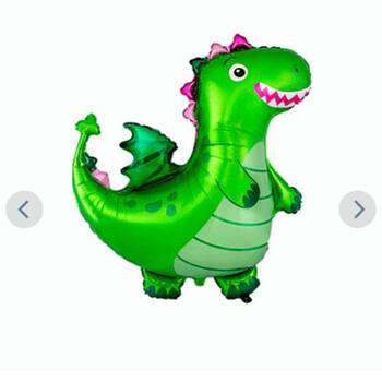Фольгированный динозавр  - Шары и праздники